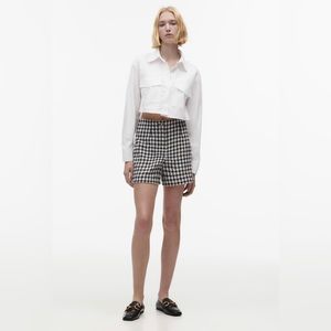Zara high waist shorts